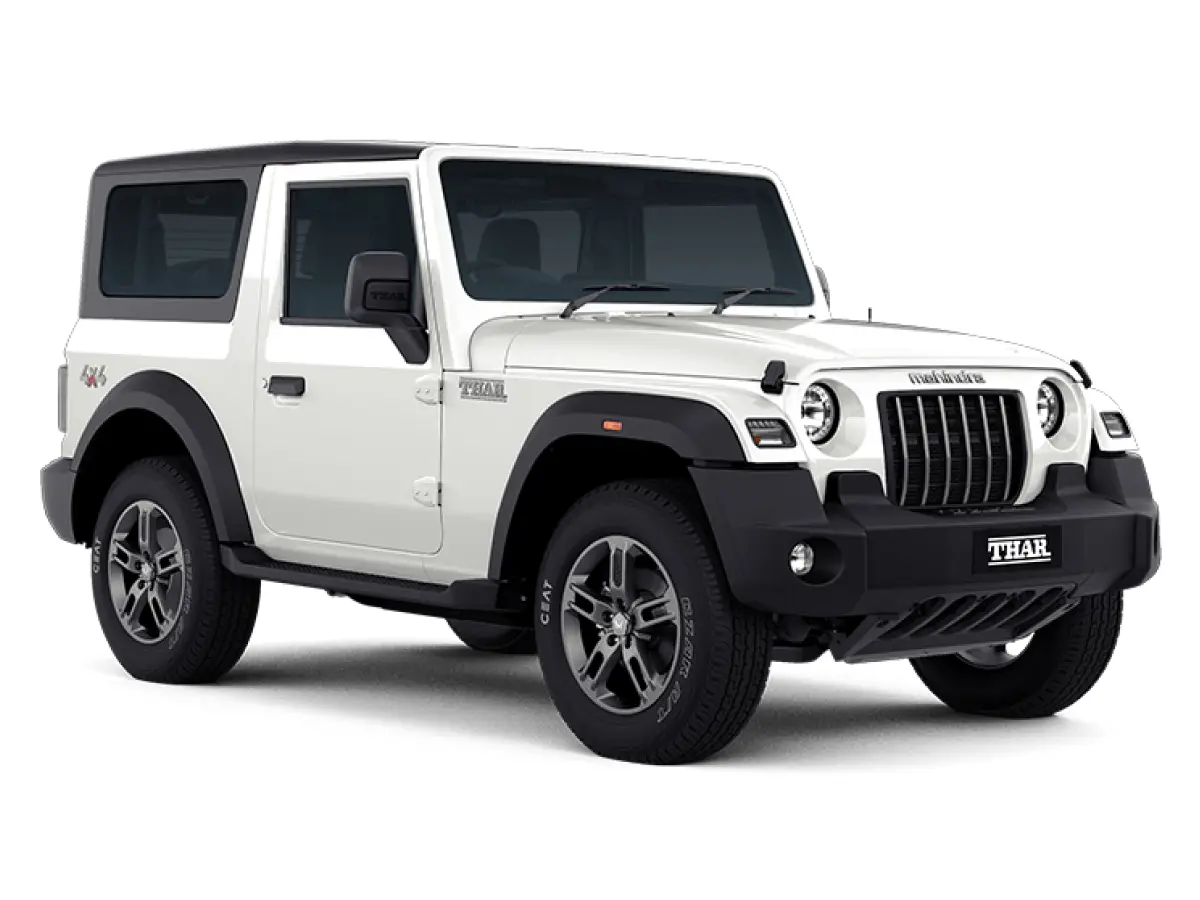 Mahindra Thar EVEREST WHITE